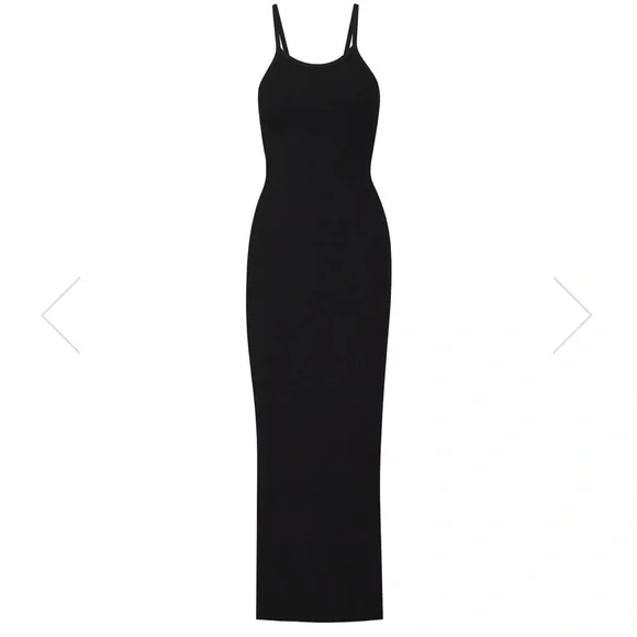 Eterne TANK DRESS MAXI BLACK. Perfect condition and fast shipping - Picture 3 of 9